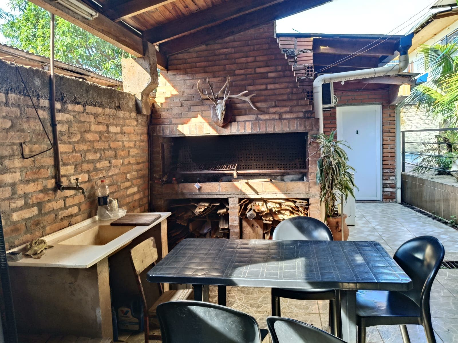 Parrilla y espacio común